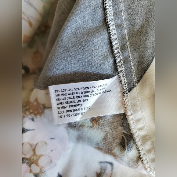 3.1 Philip Lim Target Multi Media Floral Boho Print Full Zip Dress Size XS Retro - Picture 6 of 11